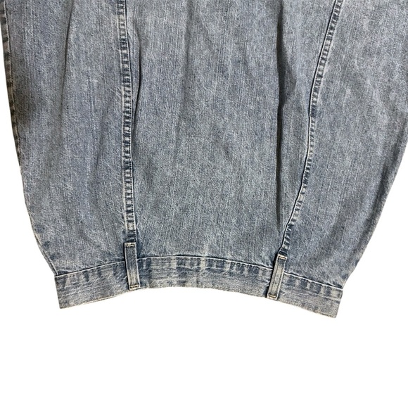 Vintage St. John’s Bay 90’s Denim Button-Front Skirt High Rise Light Wash SZ 27” - Picture 9 of 9